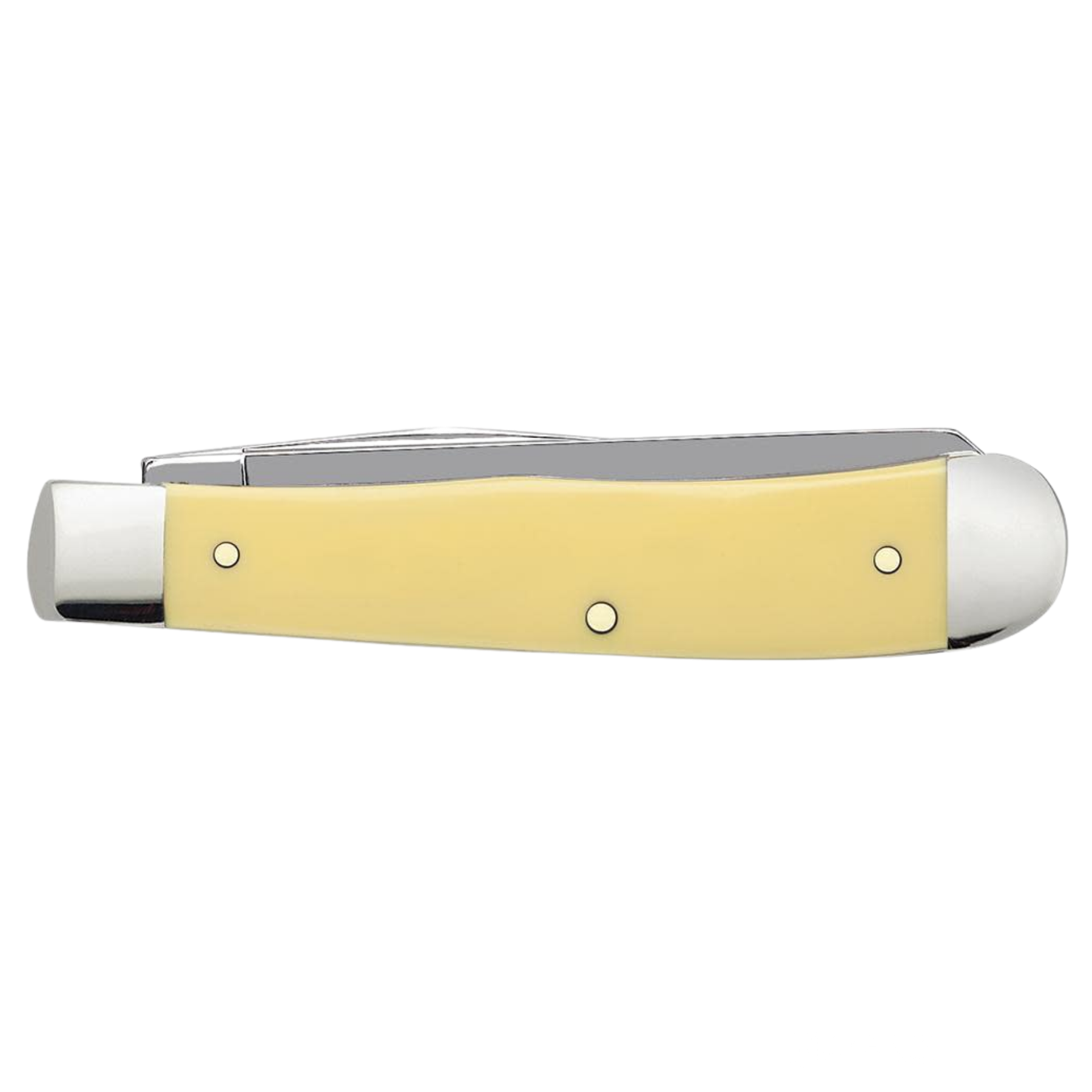 Case Knives | Yellow Synthetic Smooth Trapper  | 00161
