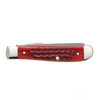 Case Knives | Pocket Worn Old Red Bone Corn Cob Jig Mini Trapper  | 00784