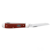 Case Knives | Smooth Dark Red Burlap Micarta® CS Mini Trapper | 12271