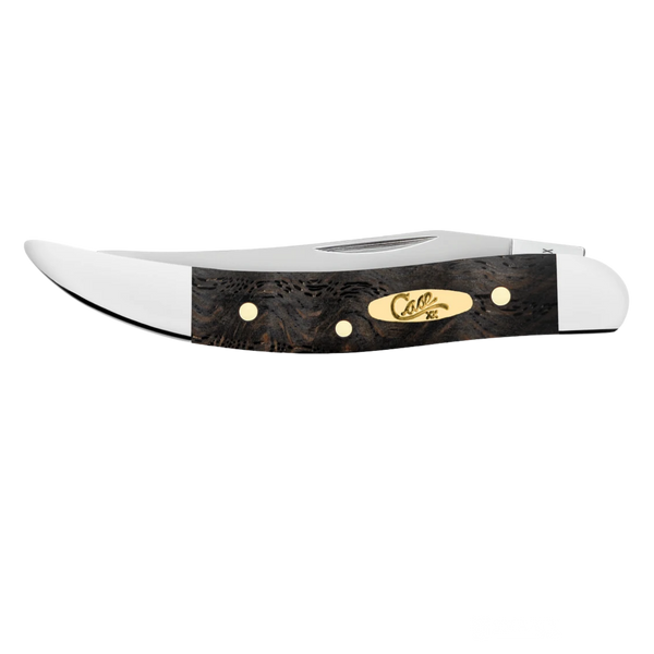 Case Knives | Smooth Black Curly Oak Wood Small Texas Toothpick | 14009