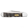 Case Knives | Smooth Black Curly Oak Wood Mini CopperLock® | 14010
