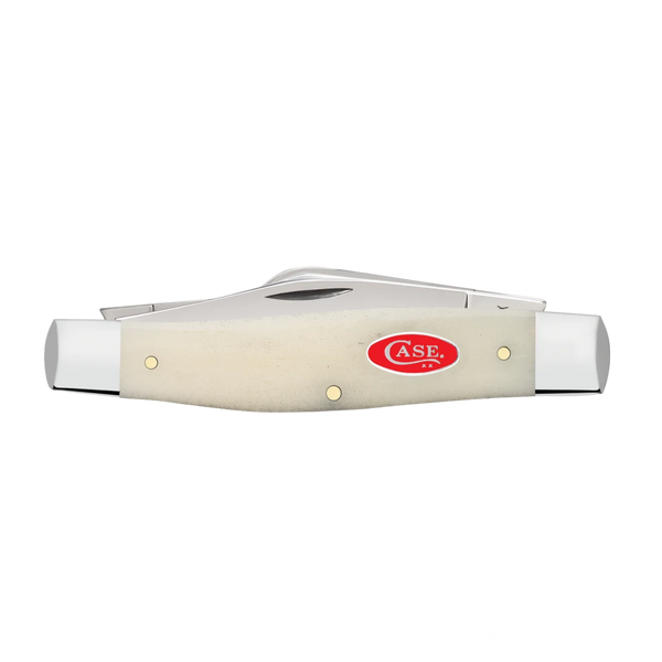 Case Knives | Smooth Natural Bone Large Stockman | 14025