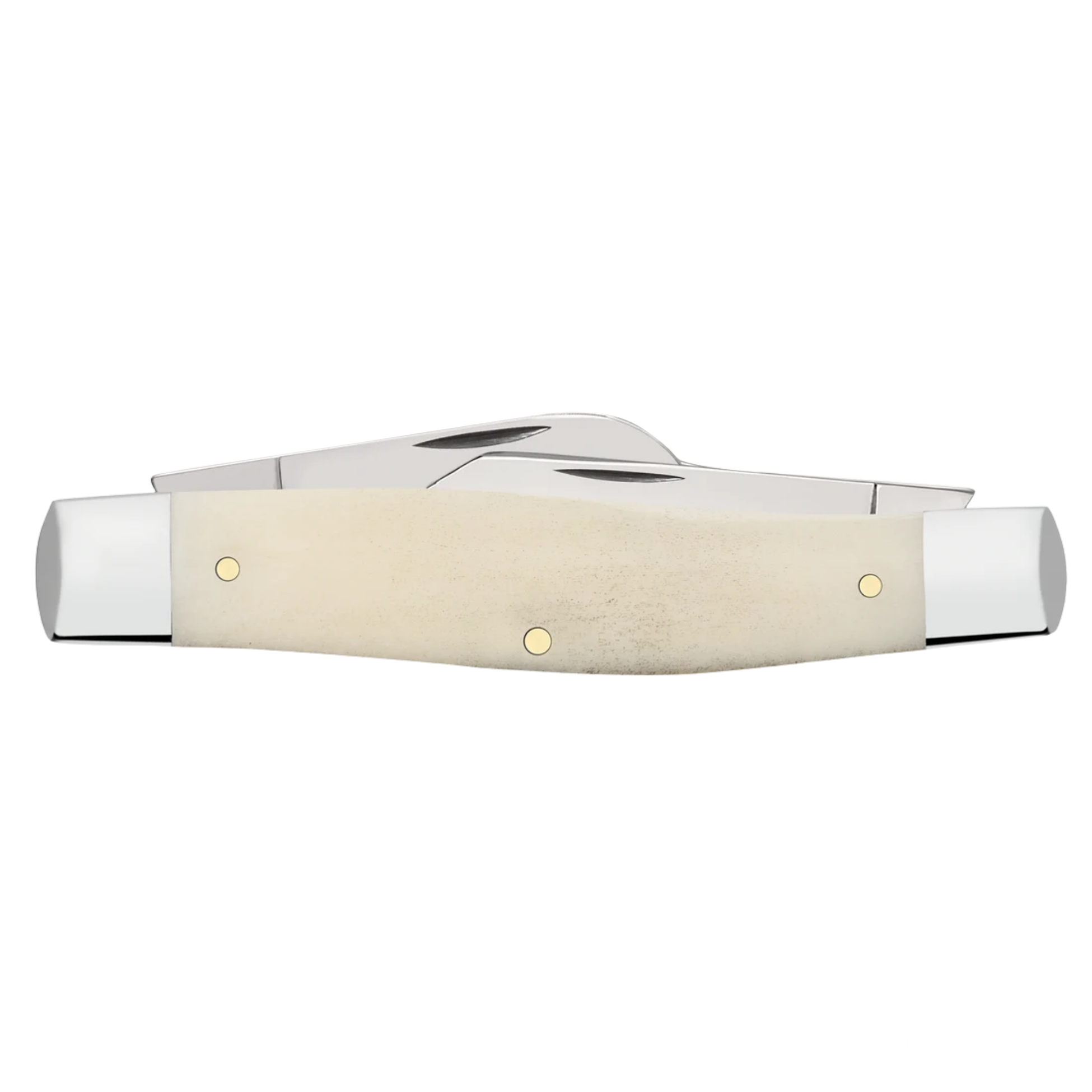 Case Knives | Smooth Natural Bone Large Stockman | 14025