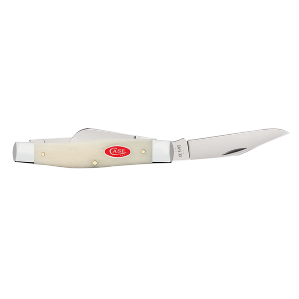 Case Knives | Smooth Natural Bone Large Stockman | 14025
