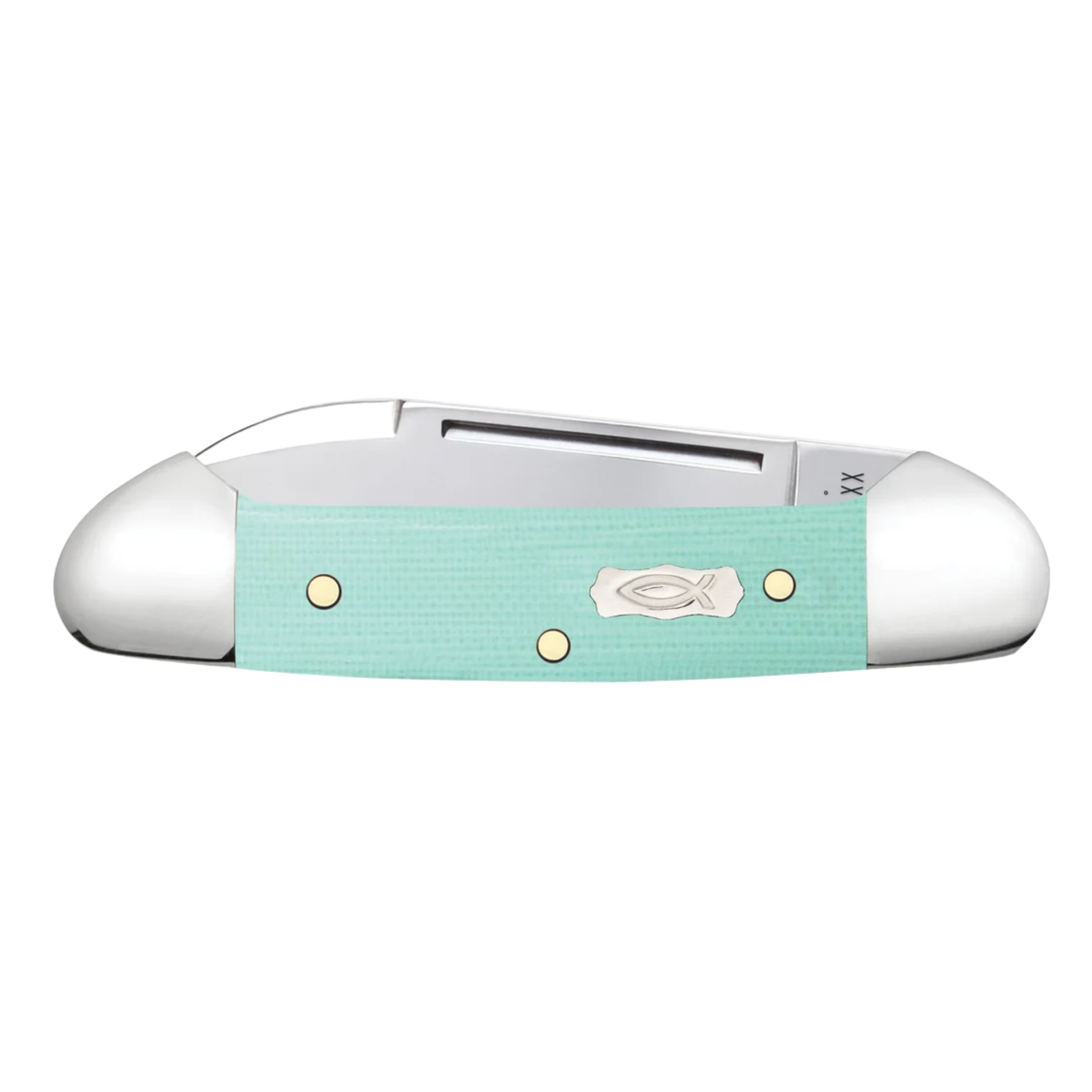 Case Knives | Smooth Seafoam Green G-10 Baby Butterbean | 18107