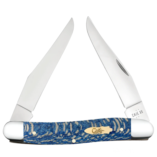 Case Knives | Smooth Blue Sycamore Wood Muskrat | 63737