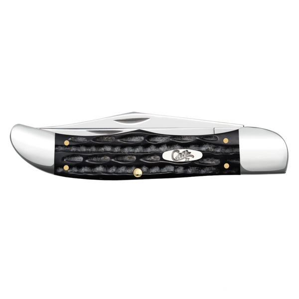 Case Knives | Jigged Buffalo Horn Folding Hunter with Sheath | 65030