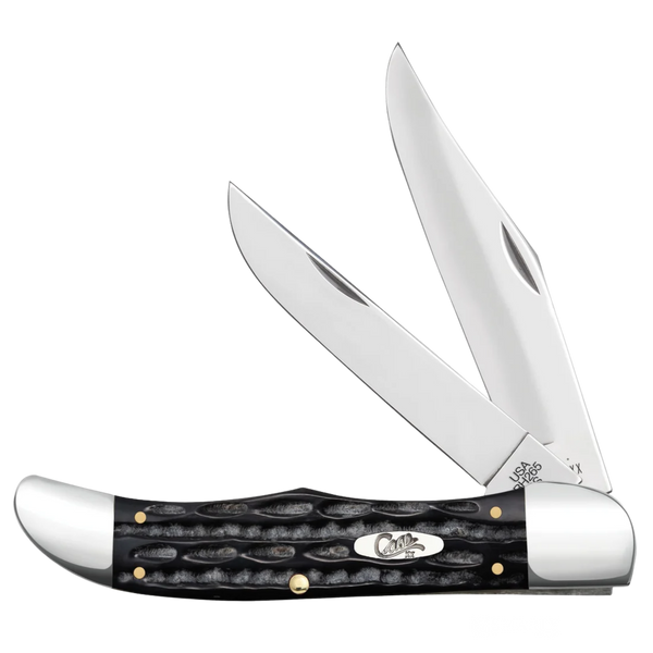 Case Knives | Jigged Buffalo Horn Folding Hunter with Sheath | 65030
