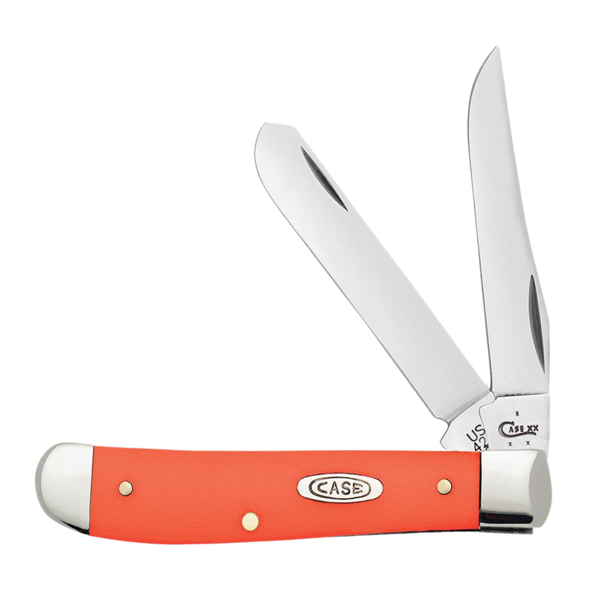 Case Knives | Orange Synthetic Mini Trapper | 80505