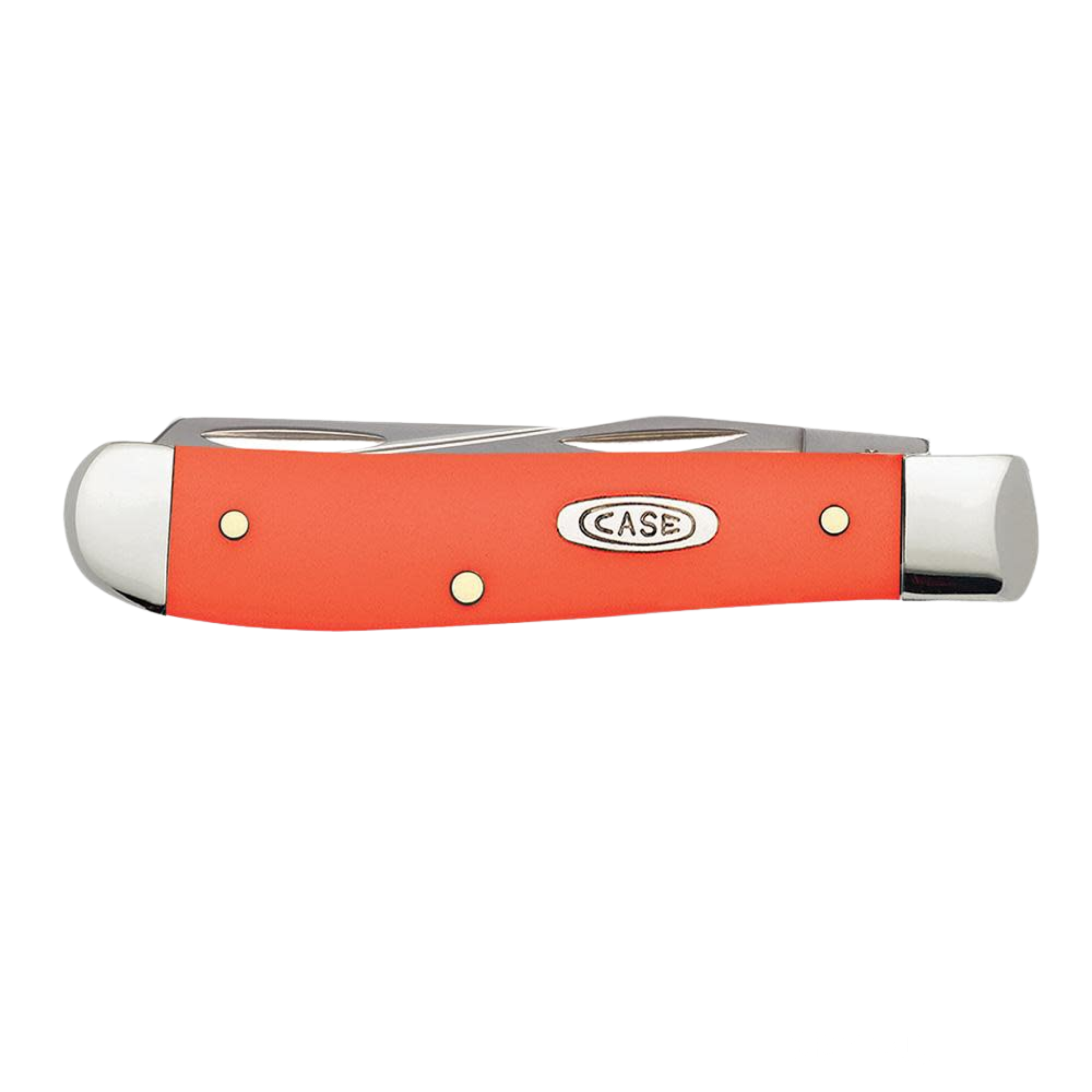 Case Knives | Orange Synthetic Mini Trapper | 80505