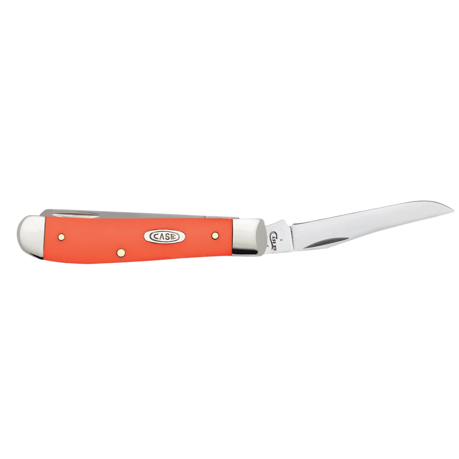 Case Knives | Orange Synthetic Mini Trapper | 80505