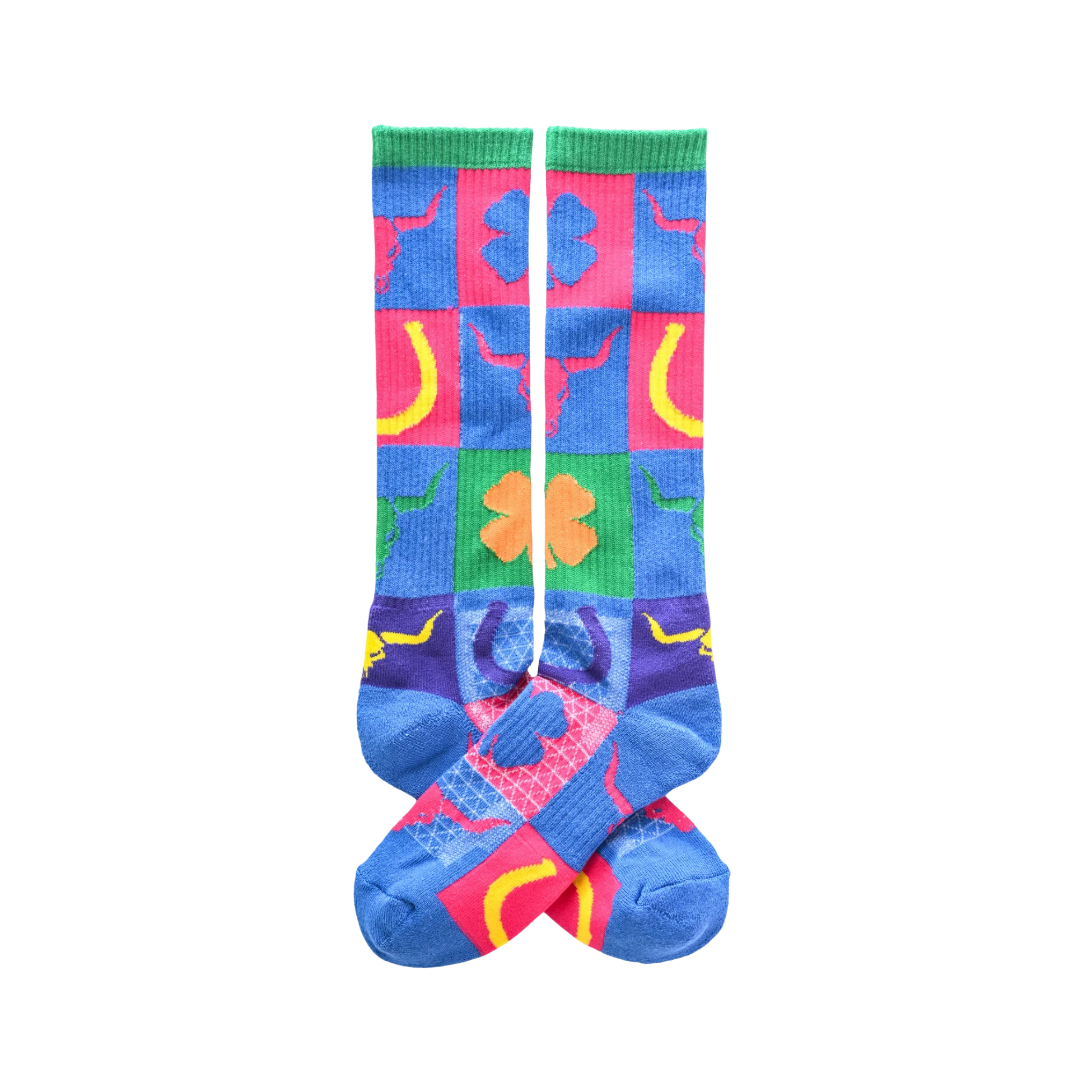 Lucky Chuck | Austin Hustle | Performance Boot Socks
