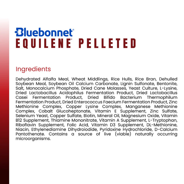 Bluebonnet Feeds | Equilene Pelleted