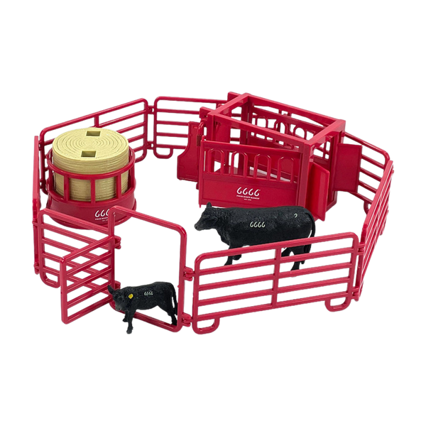 Big Country Toys | 6666 Black Angus Ranch Set