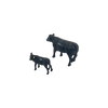 Big Country Toys | 6666 Black Angus Ranch Set
