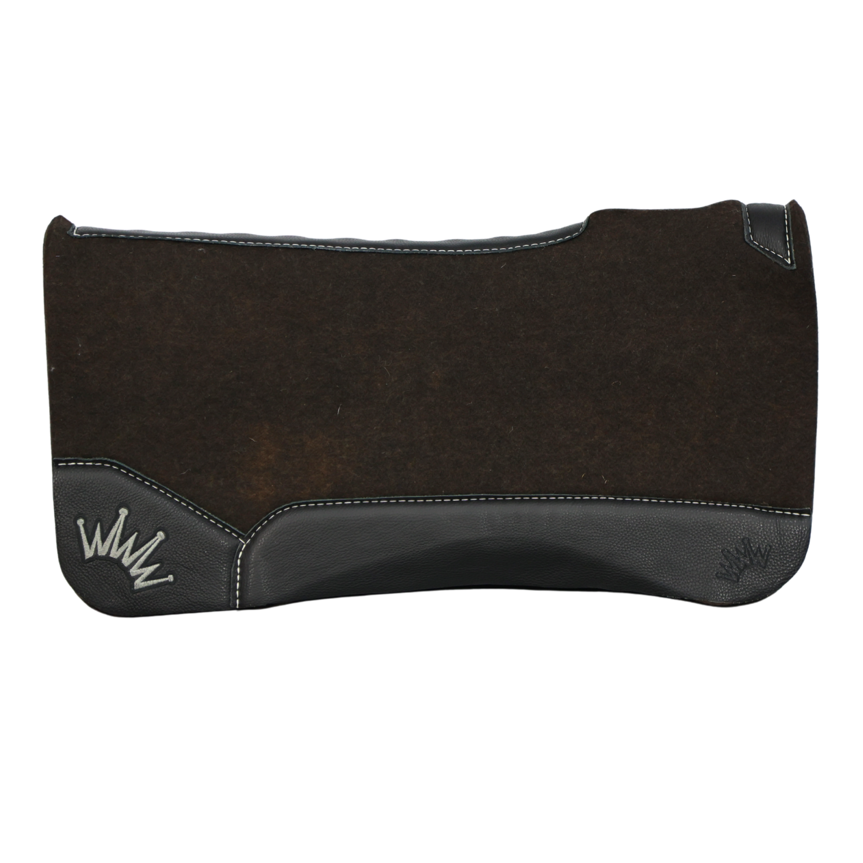 Best Ever Pads | Black Leather with Gray Crown | 1