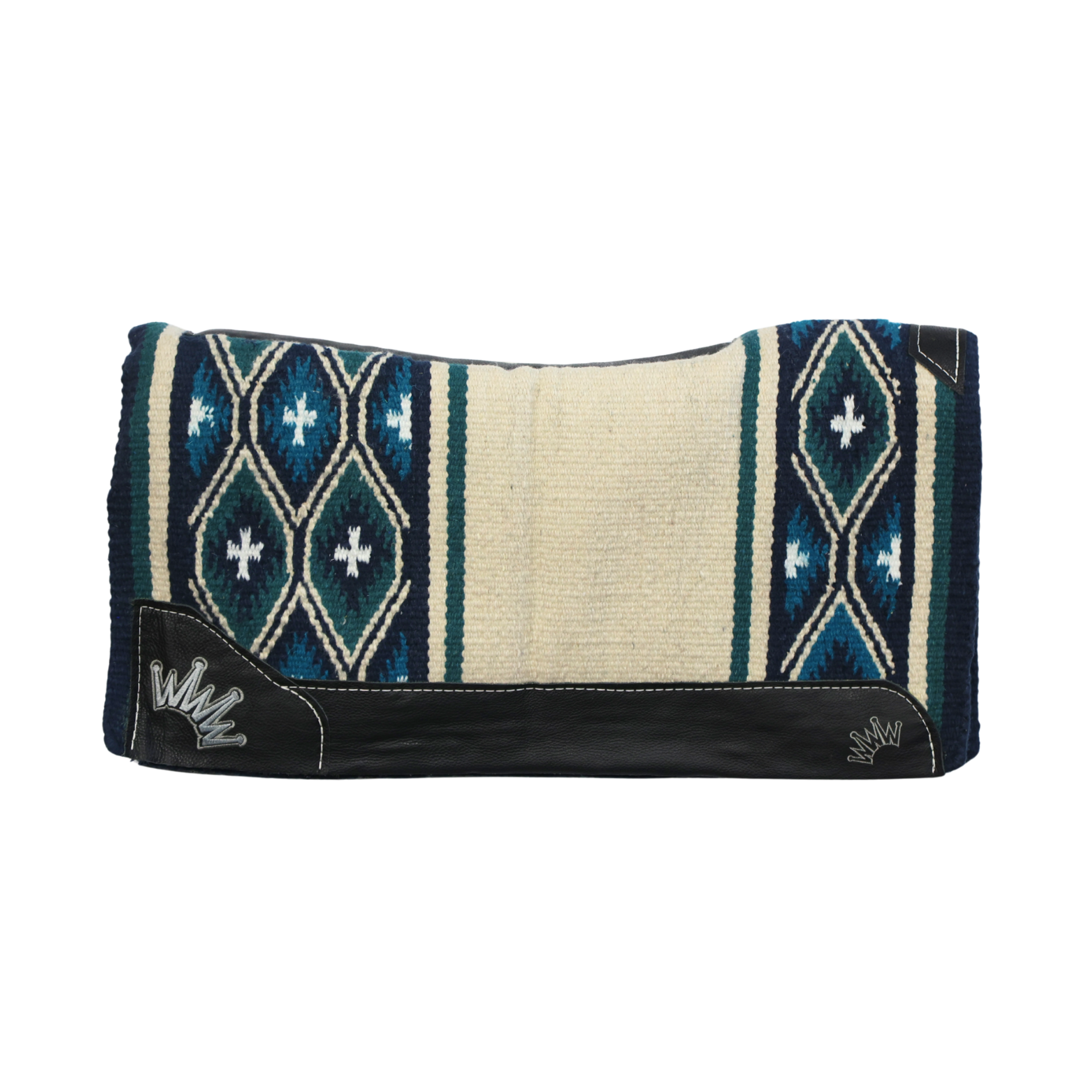 Best Ever Pads | Sequoyah Taupe Navy Teal Turqoise | 3/4