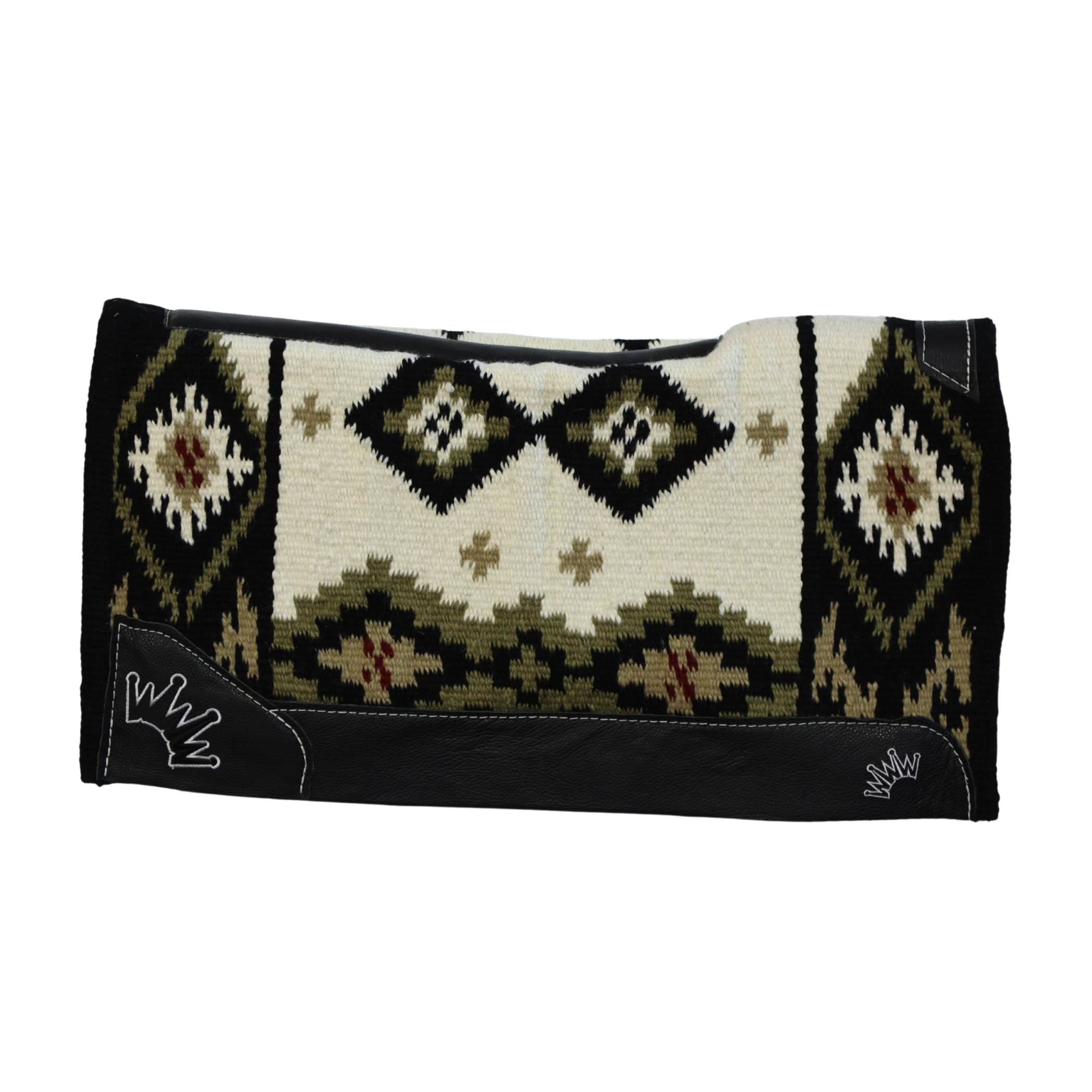 Best Ever Pads | Square Cut Black Beige Navajo | 1