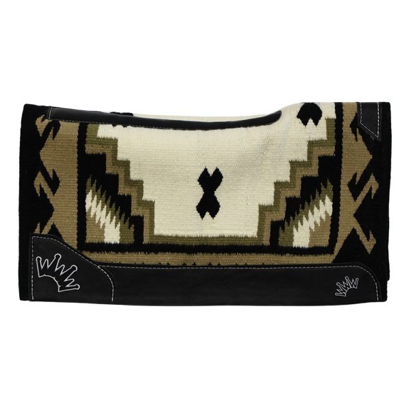 Best Ever Pads | Haymaker Cream and Black Navajo | 3/4" OG | 34" x 38"