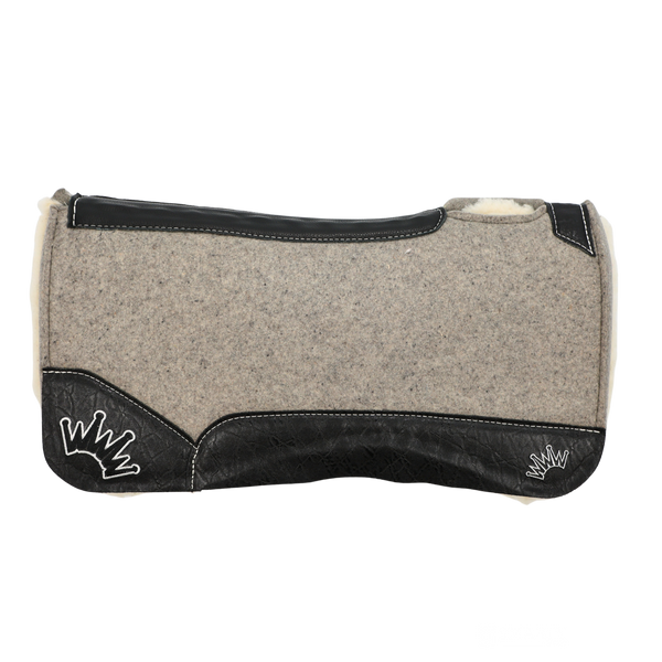 Best Ever Pads | Black Elephant w/ Black/White Crown  | 1" Kush Fleece | 30" x 30"