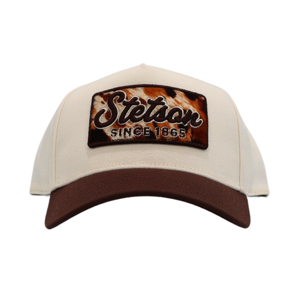 Cowhide Patch Trucker Cap