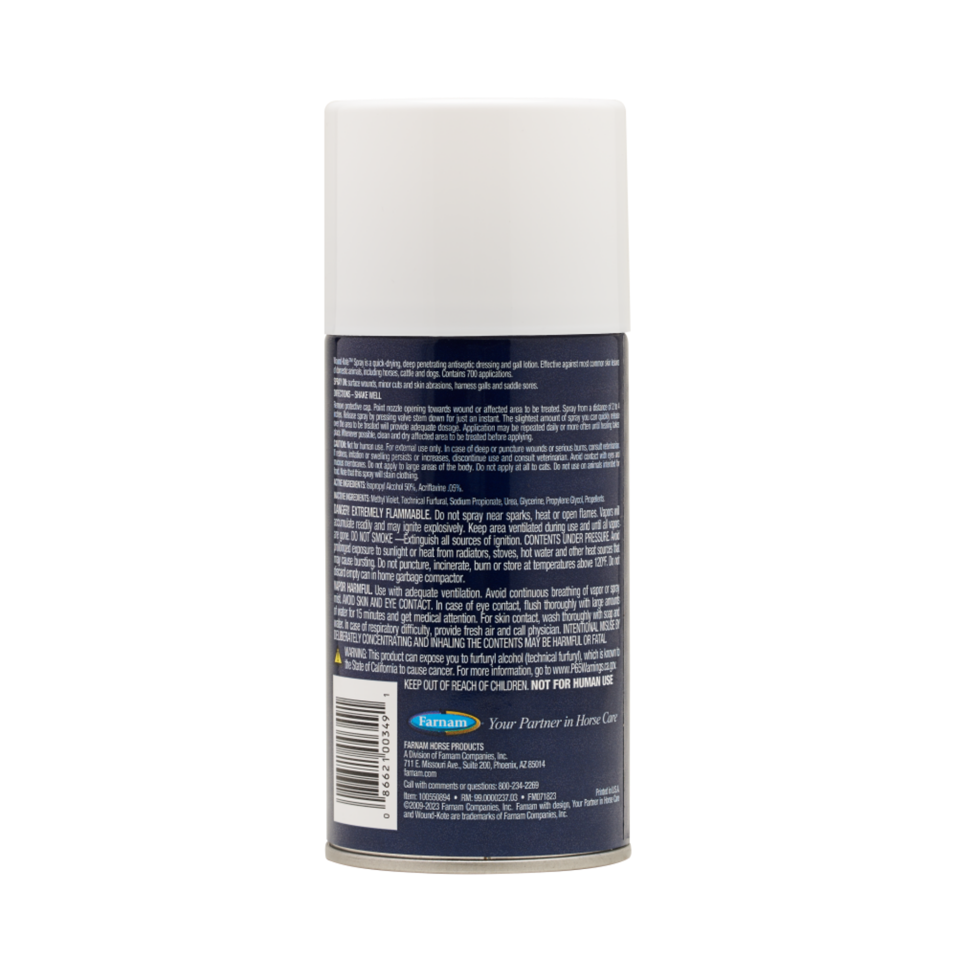 Farnam | Wound Kote Blue Lotion Spray Wound Dressing