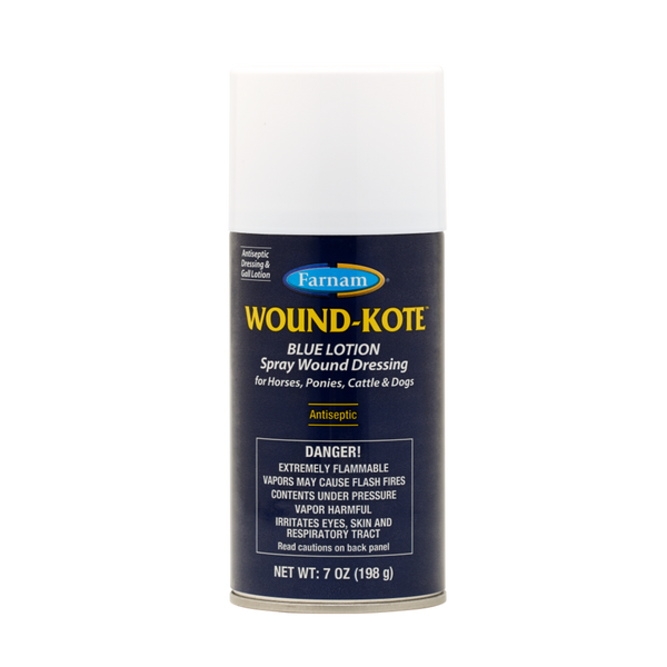 Farnam | Wound Kote Blue Lotion Spray Wound Dressing