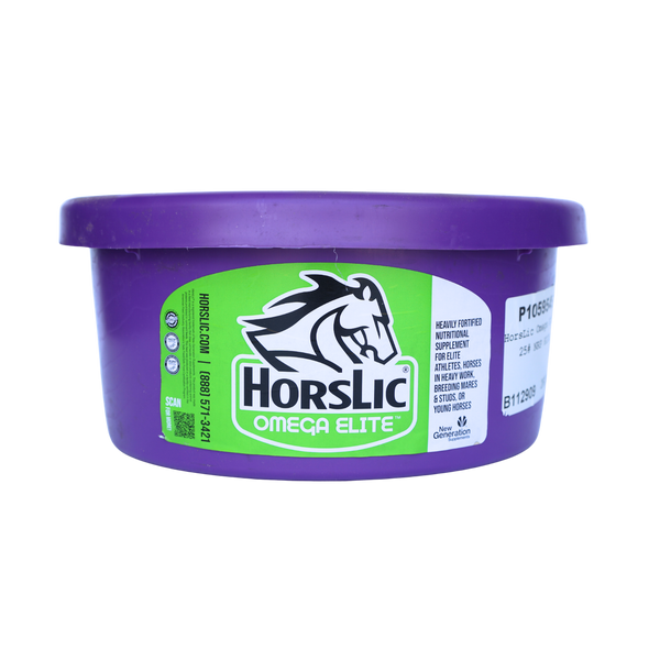 HorseLic | Omega Elite Equine Lick Tub | 25 lb