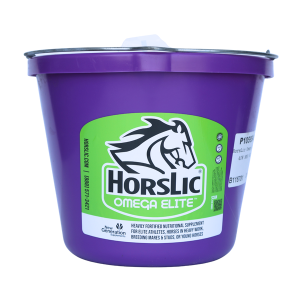 HorseLic | Omega Elite Equine Lick Tub | 40 lb