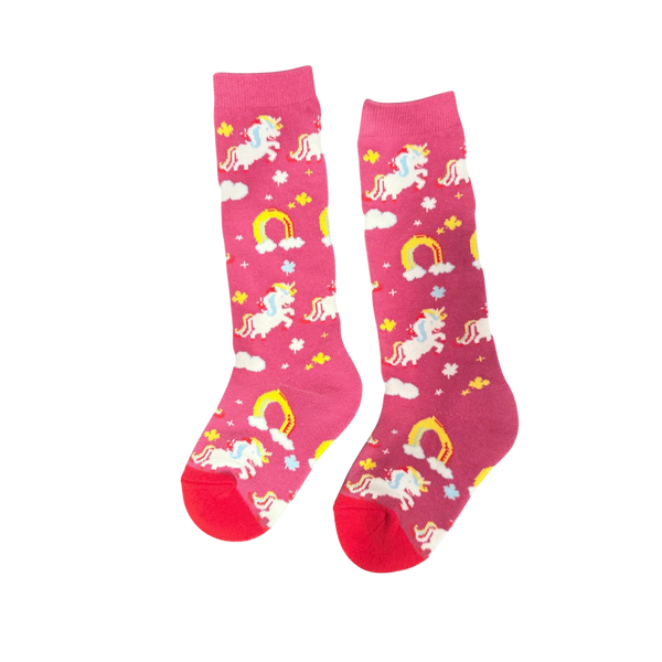 Lucky Chuck | Kids Lucky Unicorn | Performance Boot Socks