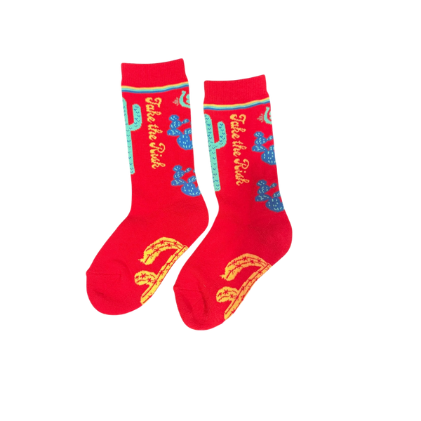 Lucky Chuck | Kids Take the Risk | Performance Boot Socks