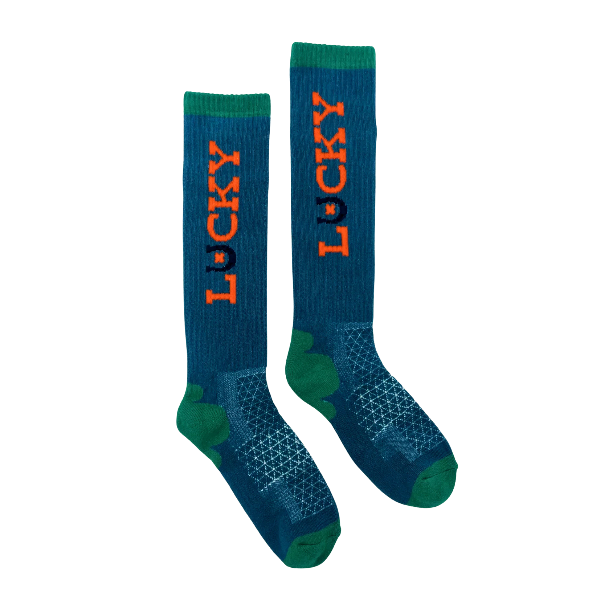 Lucky Chuck | Lucky Denim | Performance Boot Socks