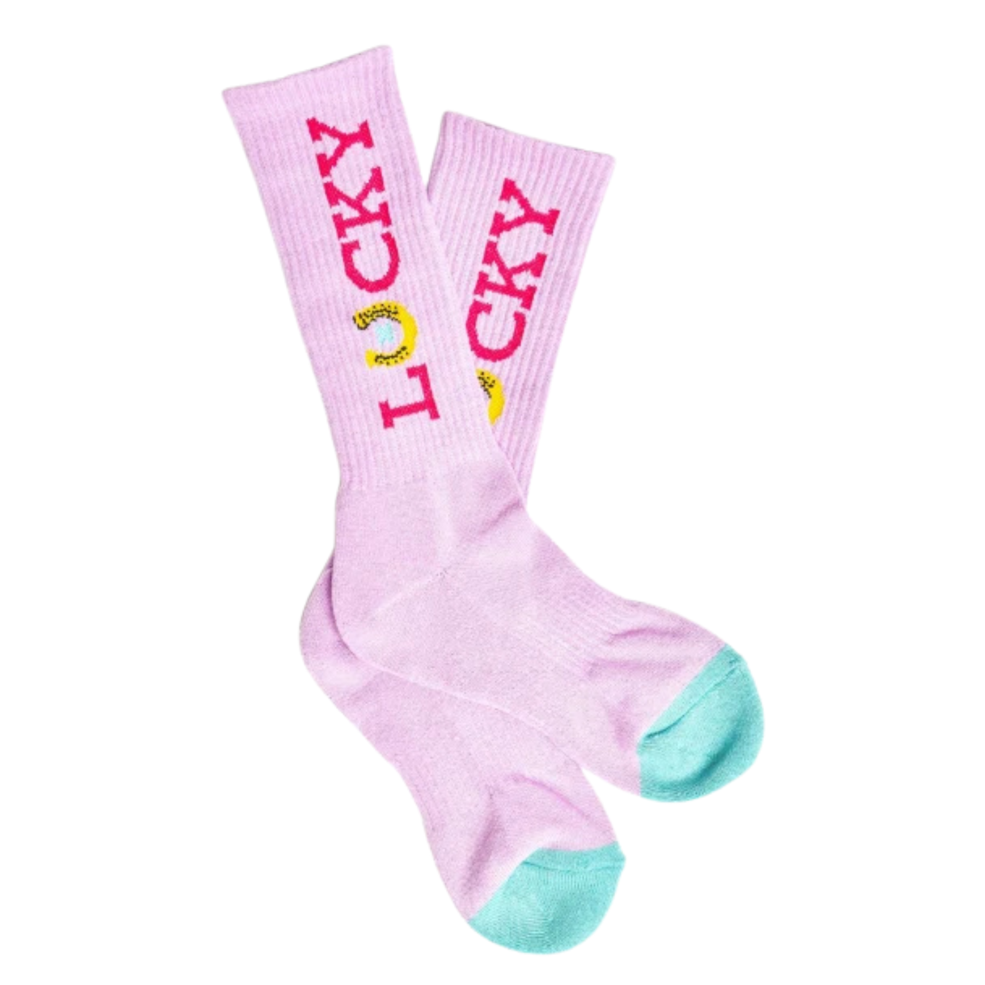 Lucky Chuck | Lucky Light Pink | Performance Boot Socks