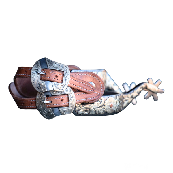 Martin Saddlery | Cowboy Spur Straps Harness Leather with Salinas Buckle