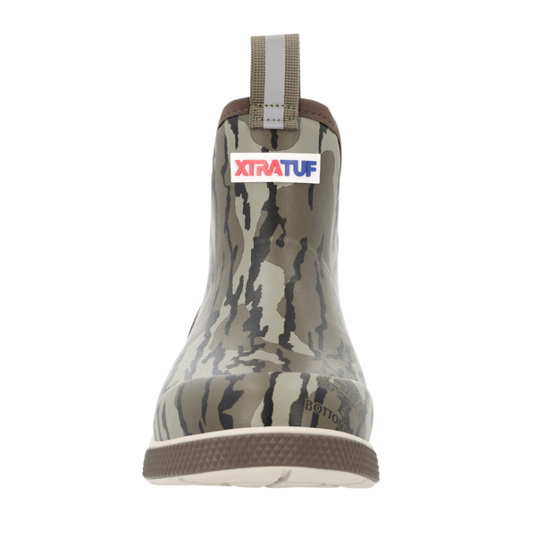 XTRATUF | Mens Ankle Deck Boot Sport | Mossyoak Bottomland