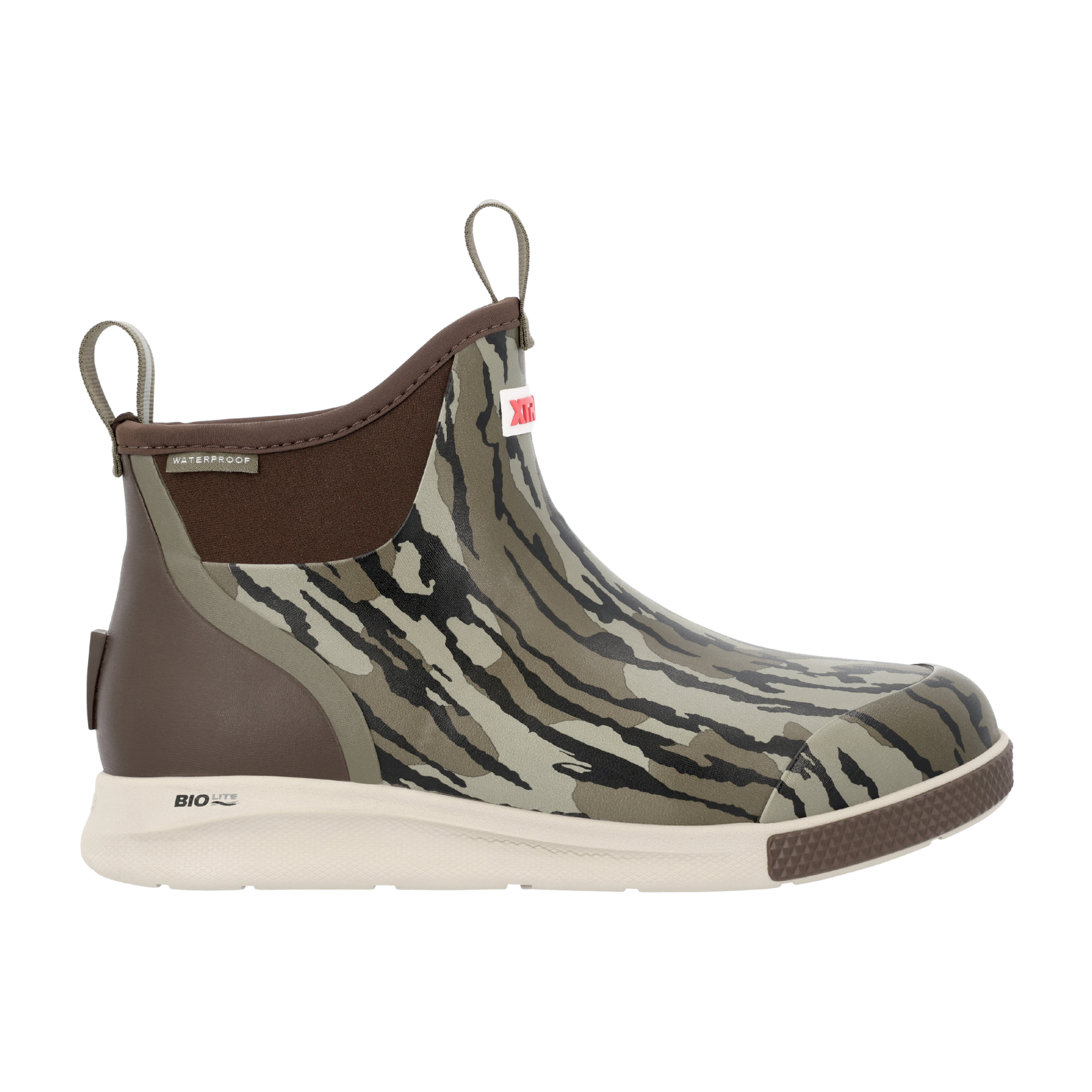 XTRATUF | Mens Ankle Deck Boot Sport | Mossyoak Bottomland