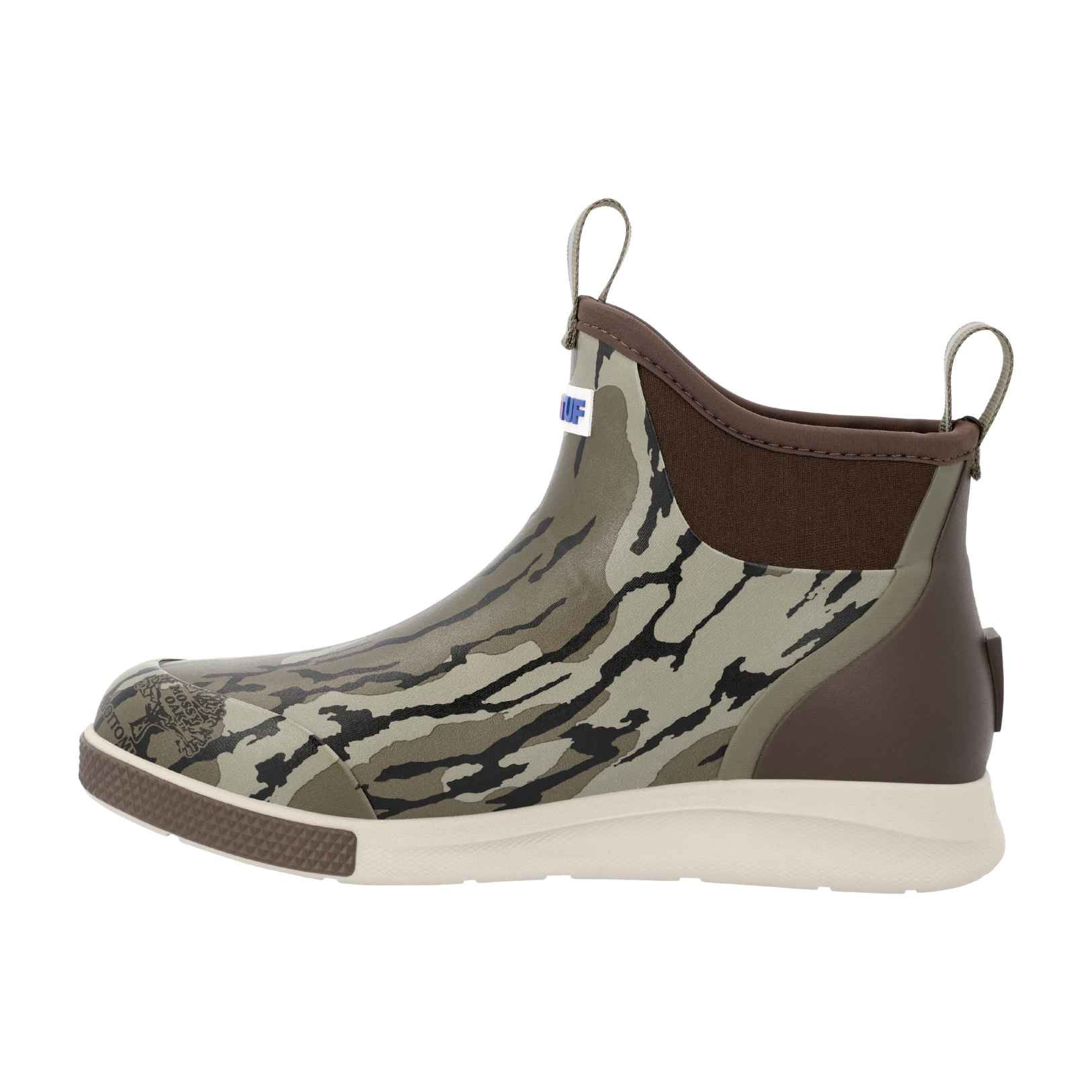 XTRATUF | Mens Ankle Deck Boot Sport | Mossyoak Bottomland