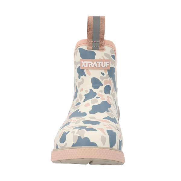 Xtratuf | Women's 6 in Ankle Deck Boot Sport | Ivory Duck Camo