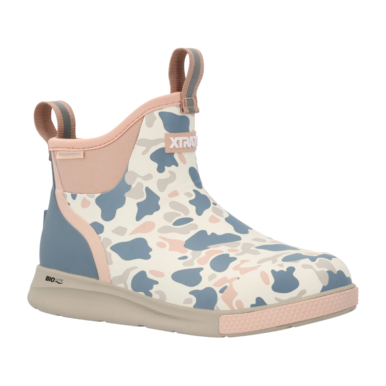 Xtratuf | Women's 6 in Ankle Deck Boot Sport | Ivory Duck Camo