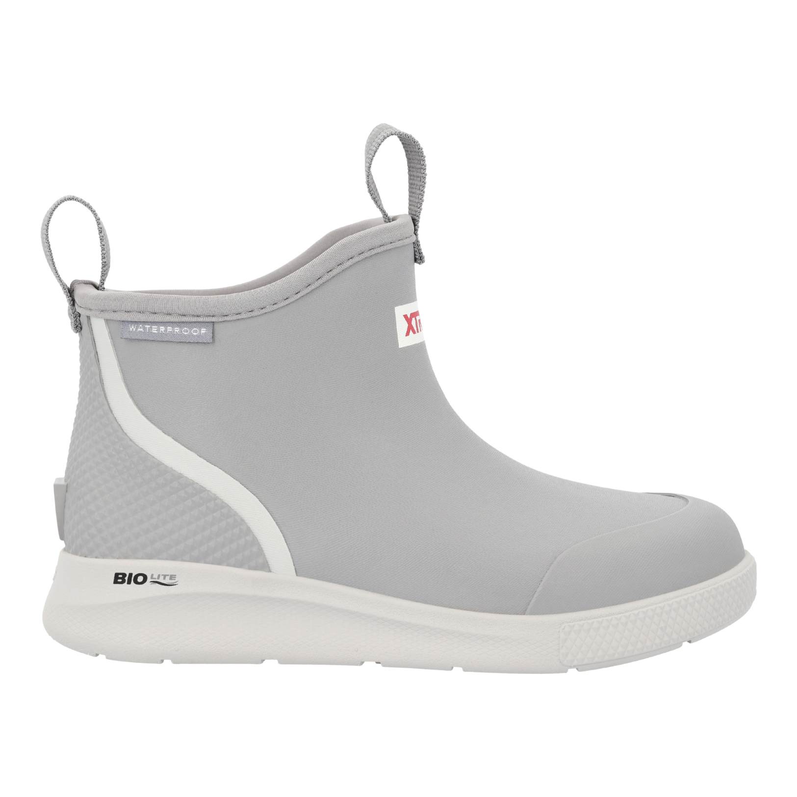 Xtratuf | Big Kids Ankle Deck Sport Boot | Stingray Gray