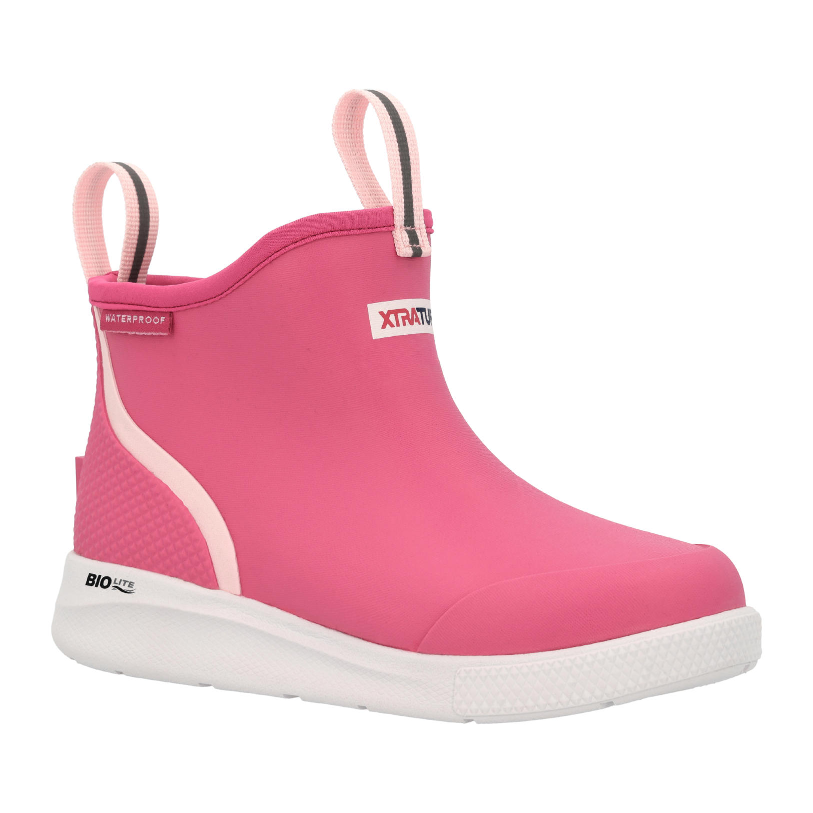 Xtratuf | Little Kids Ankle Deck Sport Boot | Hot Pink