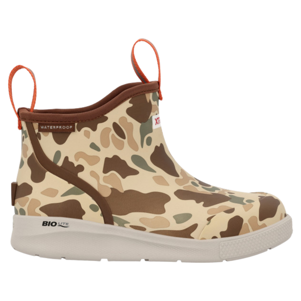 XtraTuf | Big Kids Ankle Deck Boot Sport | Duck Camo