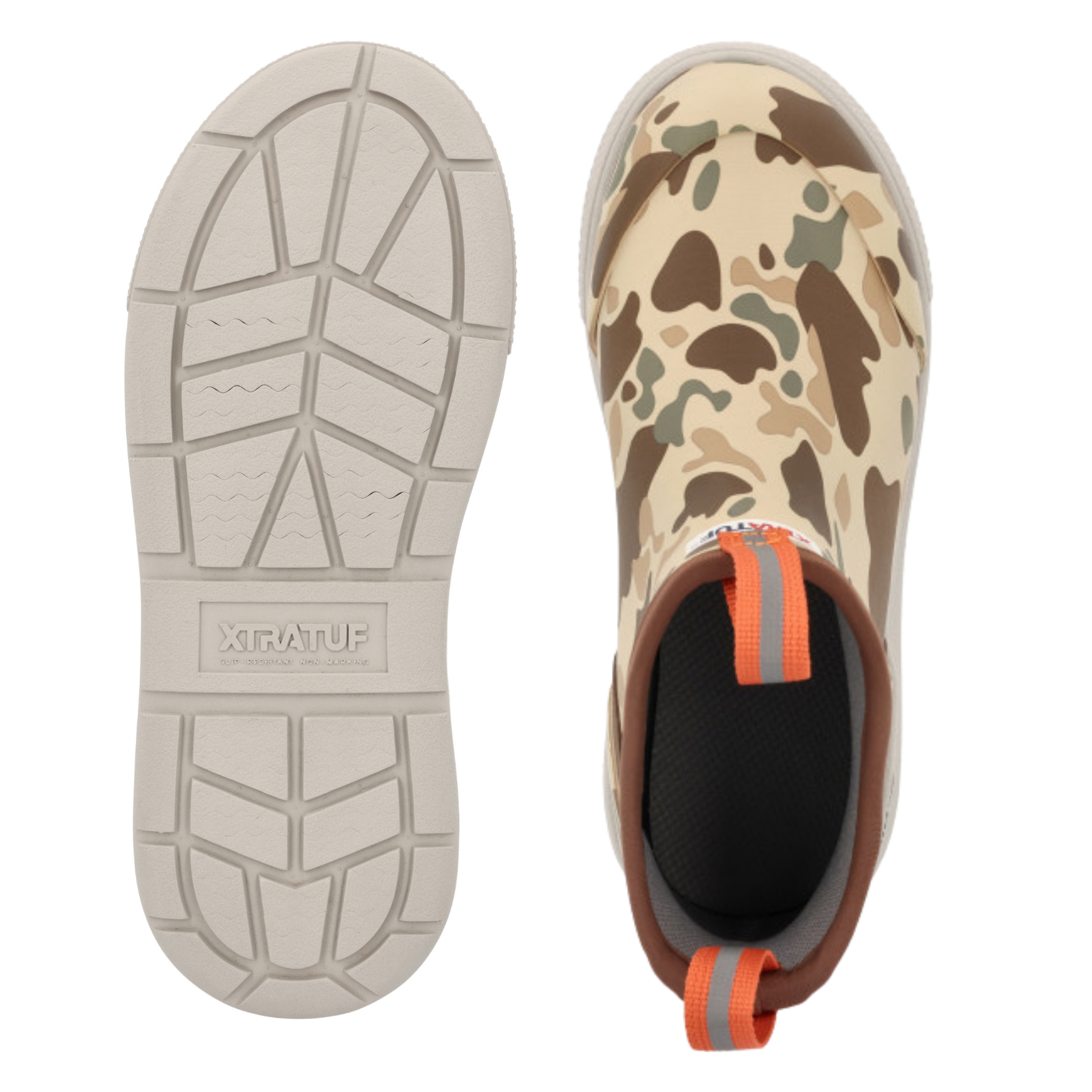 XtraTuf | Big Kids Ankle Deck Boot Sport | Duck Camo