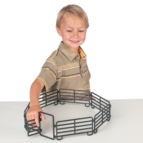 Big Country Toys | 7 Piece Coral Fence