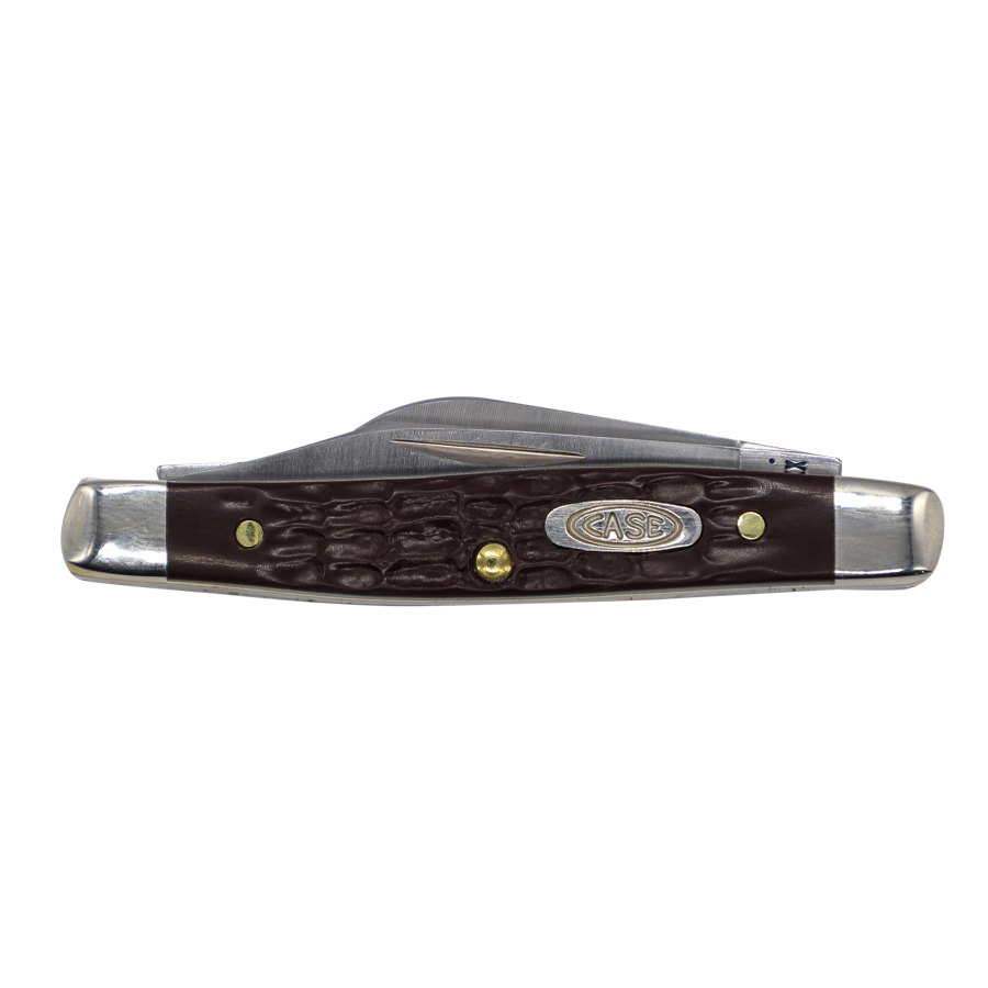 Case Knives | Brown Synthetic Small Stockman | 00081