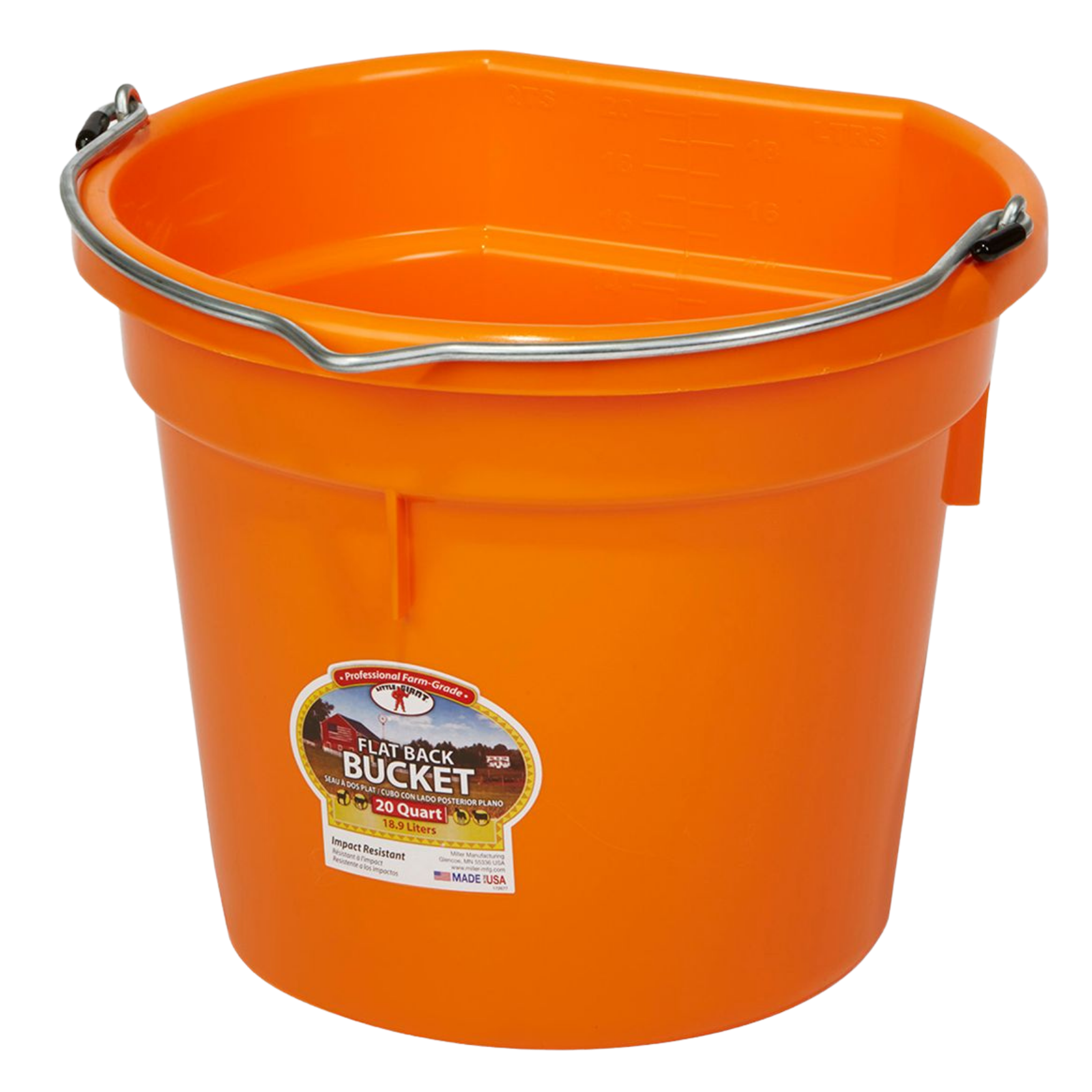 Duraflex | 20 Quart Plastic Pail