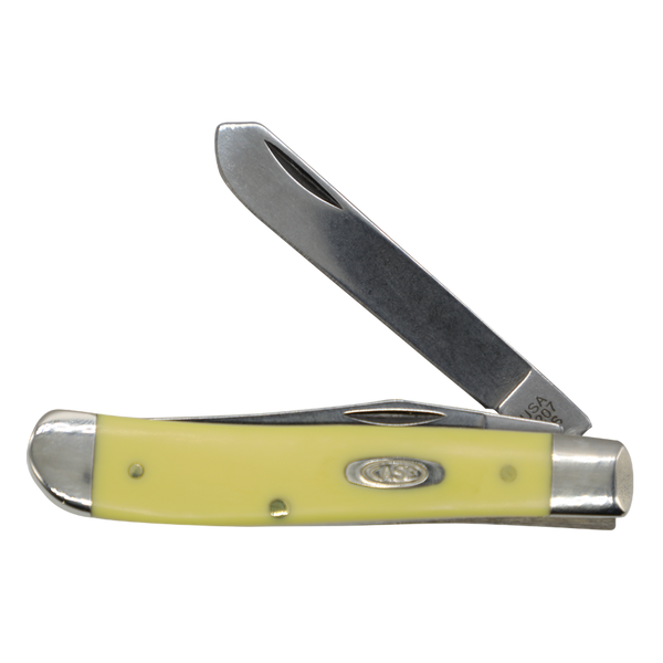 Case Knives | 00029 | Yellow Synthetic CS Mini Trapper