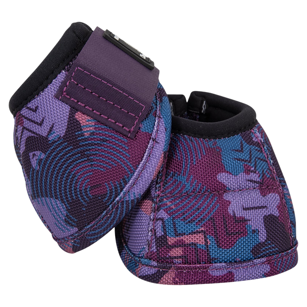 Classic Equine | DyNo Turn Bell Boots | Purple Camo