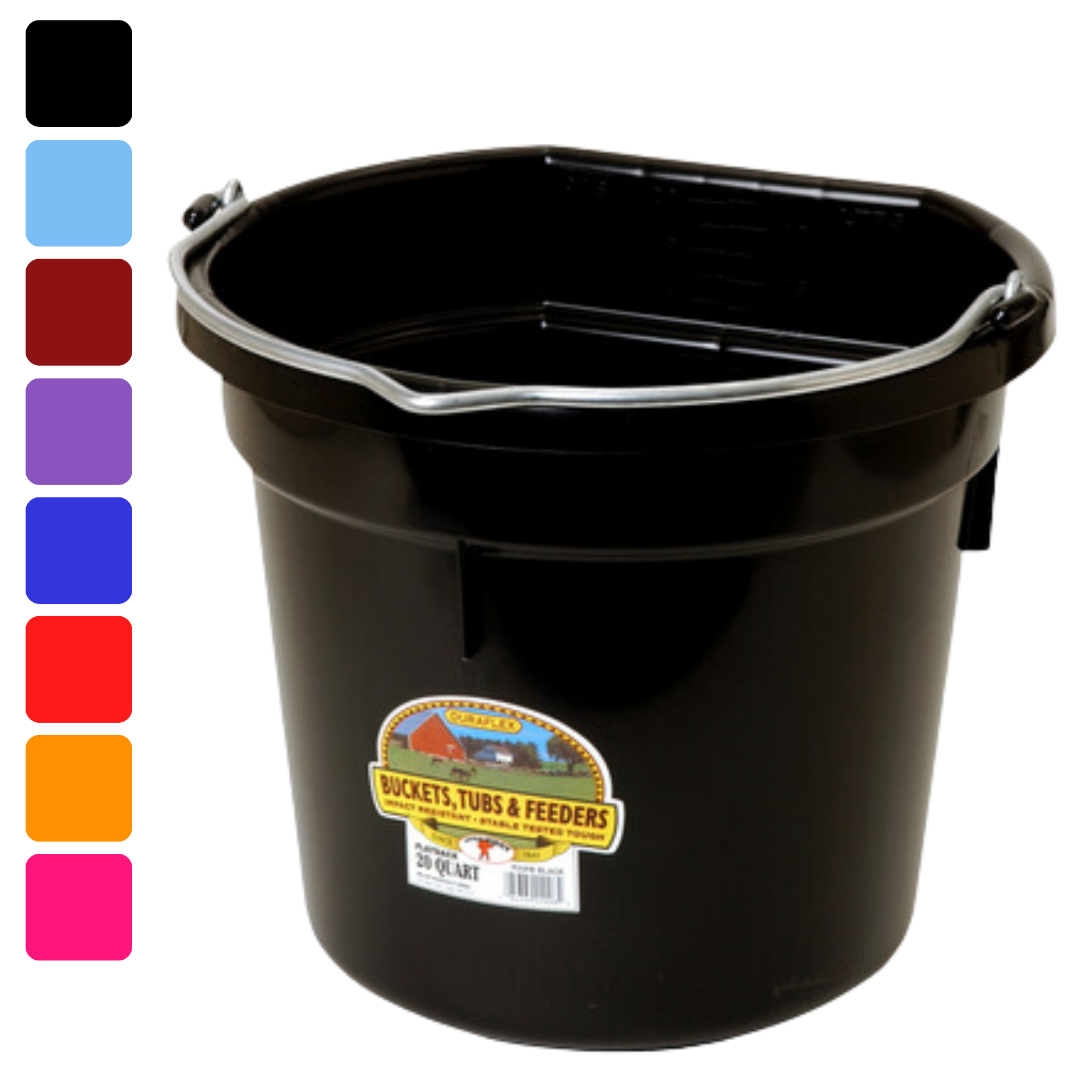 Duraflex | 20 Quart Plastic Pail