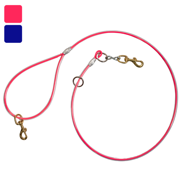 Leather Brothers | Cable Dog Lead | 56 inch
